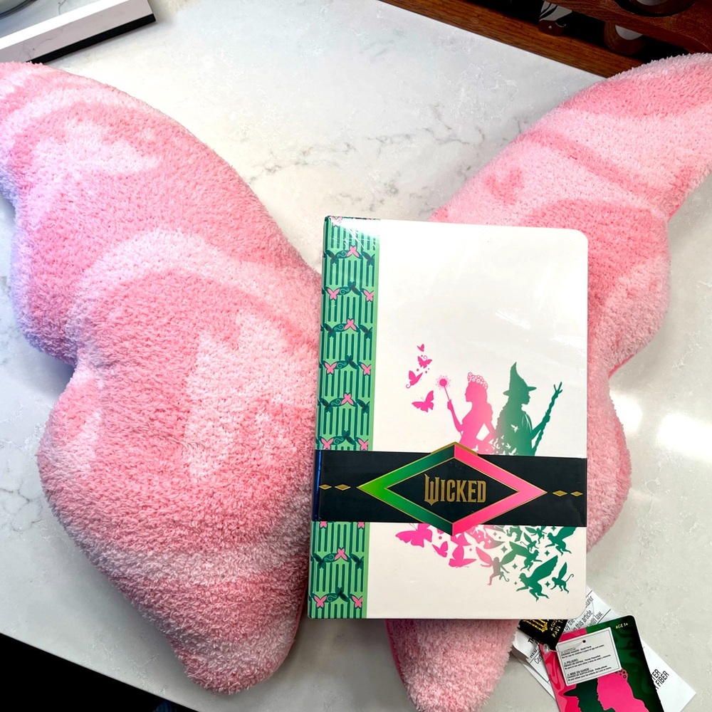 Wicked pillow with Journal